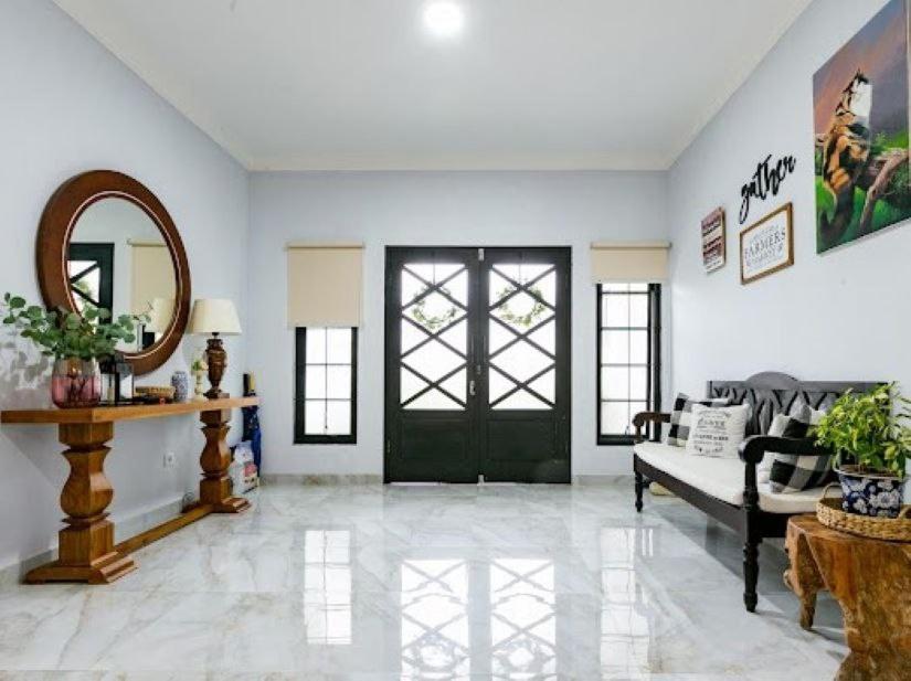 Stylish Villa At Green Apple U 35A Cipanas Puncak Sindanglaya Kültér fotó